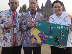 Dukung Asian Games 2018, BNI Luncurkan VA Debit Combo Card