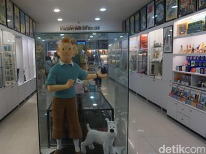 Surga Untuk Pecinta Tokoh Komik Tintin di Singapura