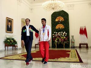 Jokowi Minta Zohri Giat Berlatih dan Unjuk Gigi di Asian Games