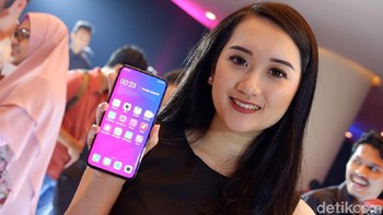 6. Oppo Find X nangkring di ranking 6 dengan skor 285.344. Foto: detikINET/Adi Fida Rahman