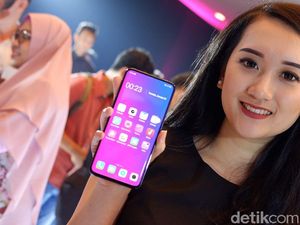 Potret Peluncuran Ponsel Termahal Oppo di Jakarta