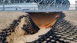 Penampakan Longsor di Stadion Megah Volgograd Usai Piala Dunia