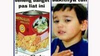 Biskuit yang populer saat Lebaran ini juga bisa bikin yang buka kaleng merasa kesal. Bukan biskuit renyah yang manis, tapi isinya rengginang. Sakitnya tuh di sini! Foto: Istimewa