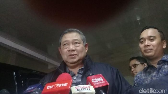 Foto: Ketua Umum Partai Demokrat Susilo Bambang Yudhoyono (Sahaya Anisa/detikcom) Foto: Ketua Umum Partai Demokrat Susilo Bambang Yudhoyono (Sahaya Anisa/detikcom)