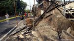 Penampakan Lapak Pedagang yang Hangus Terbakar di Kelapa Gading