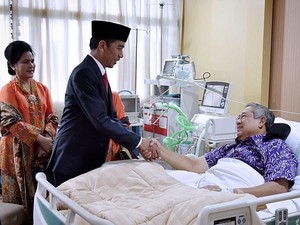 Jokowi: Semoga Pak SBY Segera Pulih