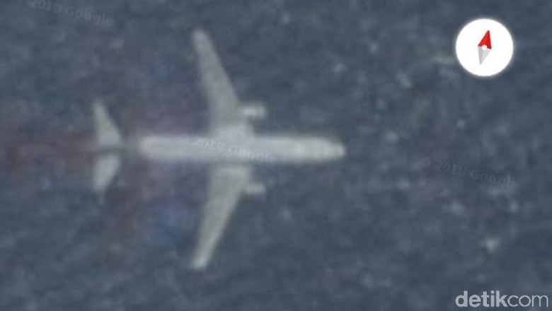Ada Pesawat Tenggelam Misterius di Google Maps, Ini Kata AirNav Ada Pesawat Tenggelam Misterius di Google Maps, Ini Kata AirNav
