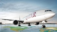 Peringkat lima maskapai teraman dunia 2020 diisi kembali oleh maskapai Timur Tengah, Qatar Airways (Qatar Airways)