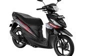 Warna Titan Black. Warna baru tak mempengaruhi perubahan harga jual. Suzuki Address FI dibanderol dengan harga Rp 15,35 juta (on the road DKI Jakarta). Varian Suzuki Address Black Predator juga masih tersedia dengan harga yang sama dengan sebelumnya Rp 15,7 juta. Foto: Suzuki