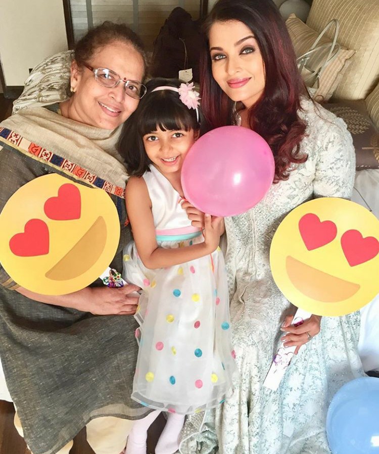Cute-nya Aaradhya, Putri Aktris Bollywood Aishwarya Rai