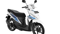 Suzuki Address warna Brilliant White atau putih. Tidak ada kenaikan harga Address. Foto: Suzuki