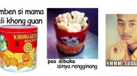 Melihat kaleng biskuit ini langsung terbayang biskuit yang mau diincar. Tapi pas dibuka, kok isinya rengginang. Mohon bersabar! Foto: Istimewa