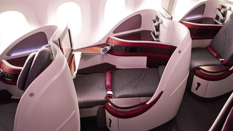 Foto: Ilustrasi business class (Qatar Airways) Foto: Ilustrasi business class (Qatar Airways)