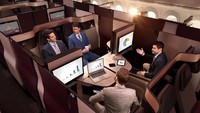 Masih dari Timur Tengah, posisi ke-3 diduduki oleh Qatar Airways (Qatar Airways)