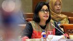 Duet Sri Mulyani dan Kepala Bappenas Rapat di DPR