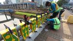 Jembatan Dukuh Atas Dipercantik