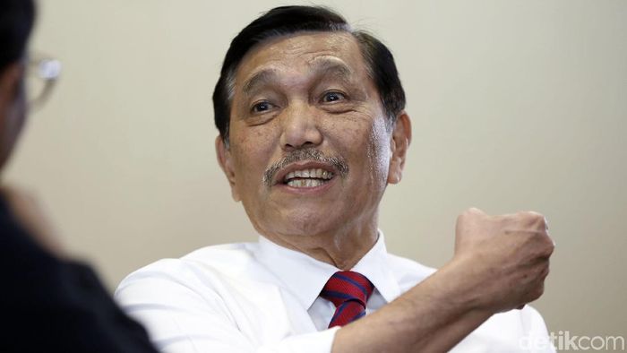 Menko Kemaritiman dan Investasi Luhut Binsar Pandjaitan/Foto: Rachman Haryanto Menko Kemaritiman dan Investasi Luhut Binsar Pandjaitan/Foto: Rachman Haryanto