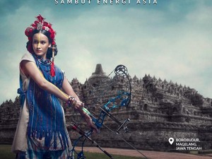 Mel Ahyar Angkat Tenun Toraja untuk Kampanye Asian Games 2018