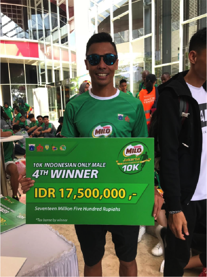Atlet Triathlon Asian Games Ikut Lari di #MILOJI10K