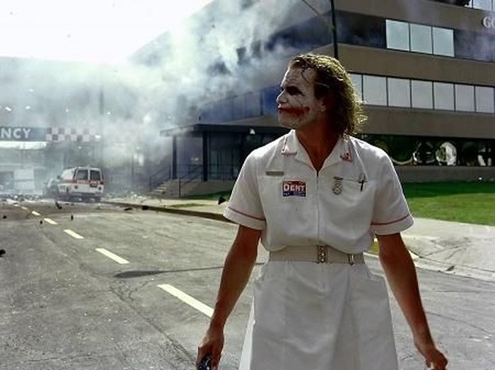 The dark knight The dark knight