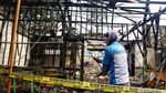Penampakan Lapak Pedagang yang Hangus Terbakar di Kelapa Gading