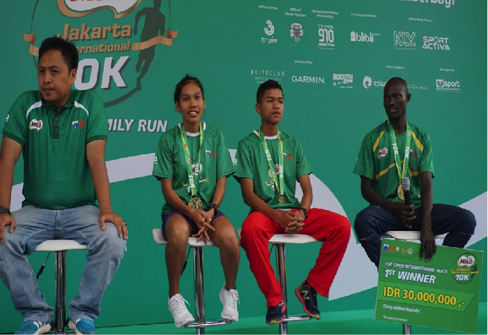 Ini Pelajar yang Juarai MILO Jakarta International 10K