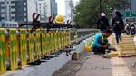 Jembatan Dukuh Atas Dipercantik
