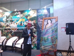 Bak Monalisa, Lukisan Nude Karya Hendra Gunawan akan Dipajang