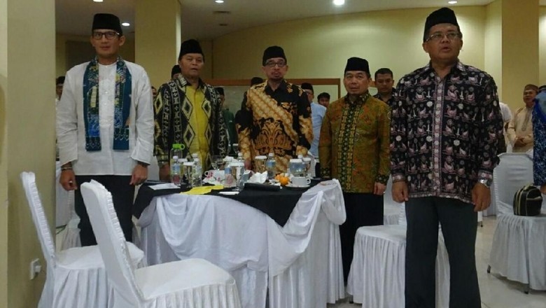 Sandiaga Bantah Hadiri Acara PKS di Jam Kerja: Hoax Itu Sandiaga Bantah Hadiri Acara PKS di Jam Kerja: Hoax Itu