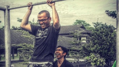 Viral karena Singgung Berat Badan, Ust Hanan Attaki Ternyata Suka Olahraga