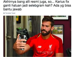Meme Kejam Karius Dilengserkan Alisson