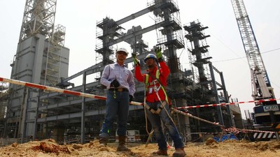 Pembangunan Pabrik Petrokimia di Cilegon