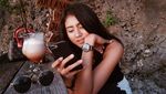 Minum Jus dan Ngopi, Begini Gaya Kulineran Mantan Puteri Indonesia Karina Nandia