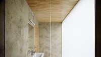 Toilet tersebut dibangun dengan bahan alami dan dilengkapi pemanas. Istimewa/Inhabitat.