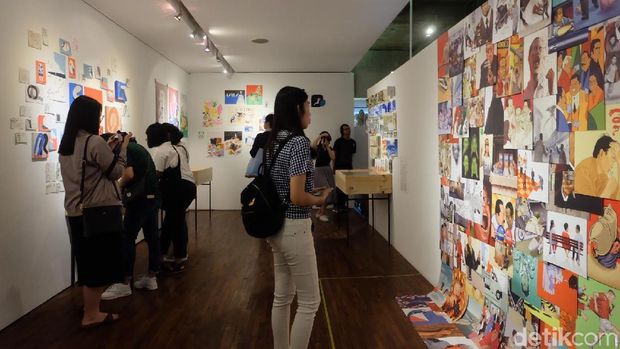 Lewat Festival smArt Dia.Lo.Gue, Seni lustrasi Bisa Diapresiasi Publik