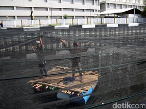 Begini Respons INASGOC soal Waring Penutup Kali Item