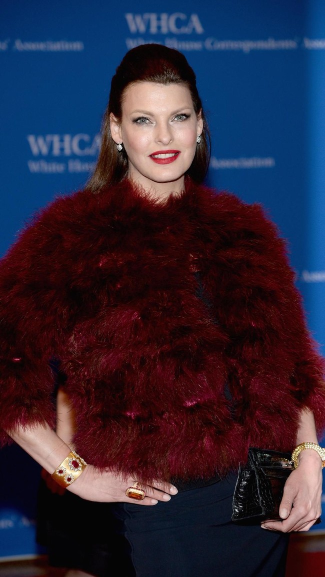 Pada Desember 2017 silam, Linda mengumumkan bahwa dia resmi menjadi nenek. It’s official. I am now a granny, tulis Linda di akun Instagramnya sambil memasang foto cucunya.  Foto: Getty Images