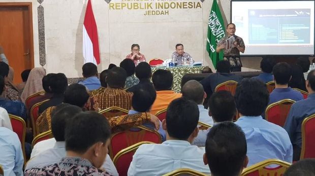 Sosialisasi pendataan WNI di Jeddah dipimpin Dirjen Dukcapil Zudan Arif F.