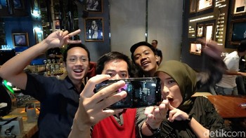 Ngopi besama Oppo kali ini bertema The Future Flagship. Foto: Lucki Aprilianto/detikcom
