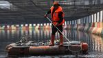 Sampah di Kali Sentiong Dibersihkan