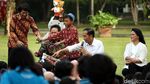 Suasana Hangat saat Jokowi Ajak Anak-anak Bermain di Istana