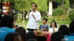 Suasana Hangat saat Jokowi Ajak Anak-anak Bermain di Istana