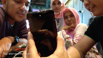 Pada Ngopi kali ini akan membahas lebih dalam tentang Oppo Find X. Foto: Lucki Aprilianto/detikcom