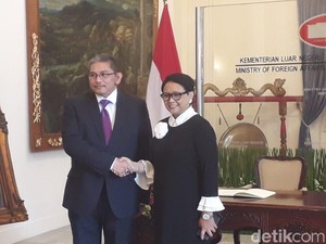 Retno Bertemu Menlu Brunei Bahas Terorisme hingga Perlindungan WNI