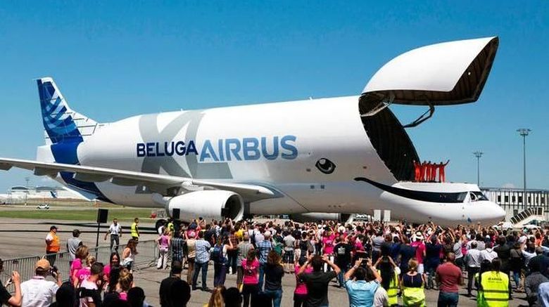 Airbus Beluga XL Pesawat Airbus berbentuk paus