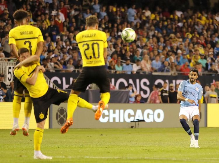 City Kalah dalam Laga Debut Mahrez