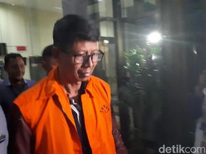 Tampang Wahid, Kalapas Sukamiskin Usai Diperiksa KPK