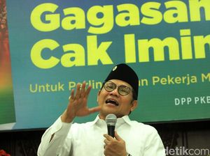 Cak Imin: Pesaing Tambah 1 Jika Pak JK Jadi Cawapres Jokowi