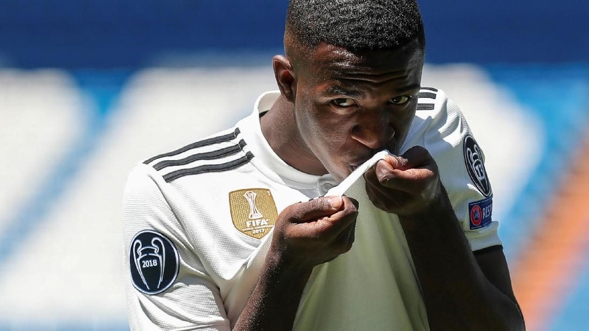Vinicius Jr dipanggil ke tim nasional Brasil setelah tampil apik di Real Madrid. (Foto: Susana Vera/REUTERS)