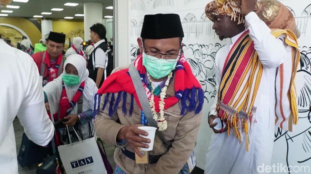 Banyak jemaah yang mengalami dehidrasi